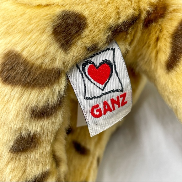 Webkinz Signature Cheetah Plush Realistic Cat Leopard Ganz Stuffed Animal 10inch - Picture 8 of 10